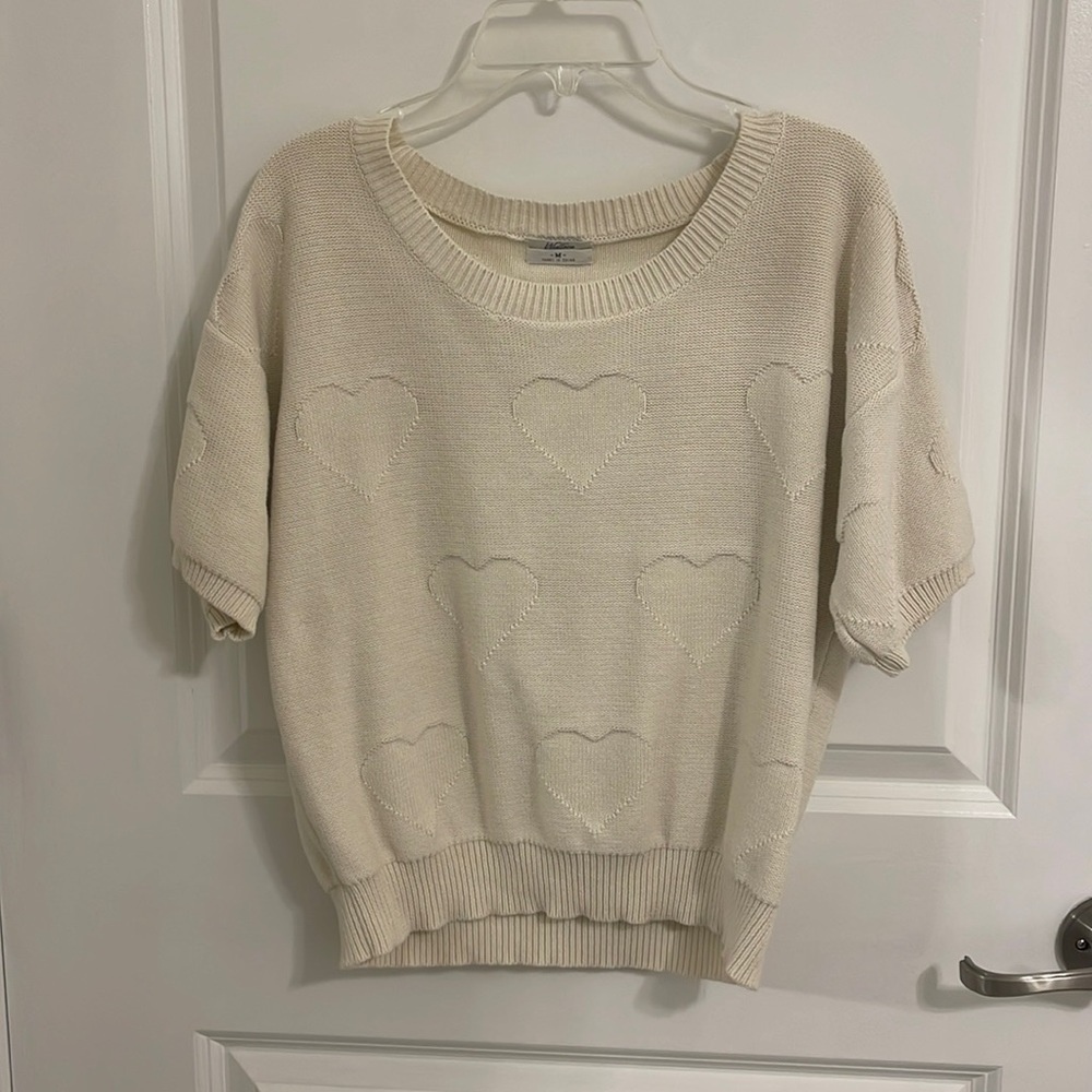 Madewell Wallace crop sweater